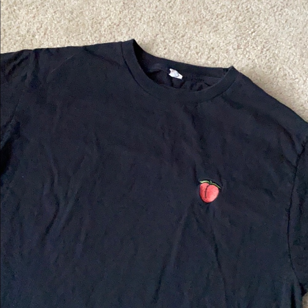 Embroidered 🍑 party shirt